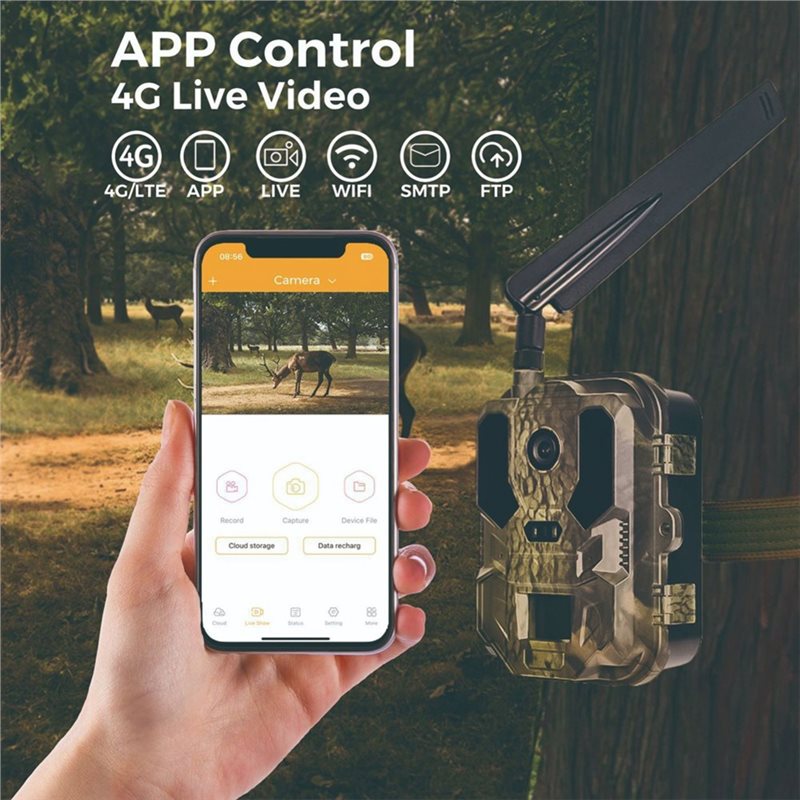 Y47A Outdoor 4G 120MP 4K Live  - Hunting And Outdoor Shows review and price